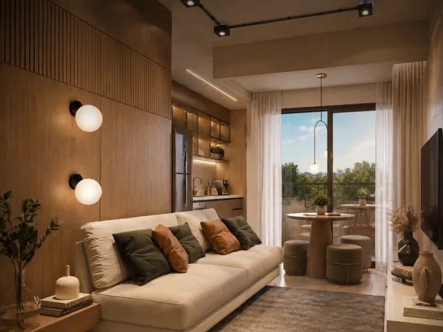 Imagem 2: Lançamento Itapoã Life Residence, apartamento de 1 quarto, aceita locação de curta