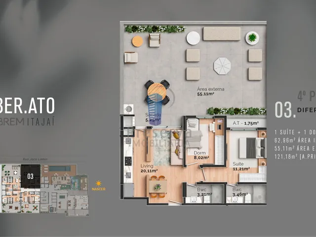 Imagem 3: Apartamento com Vista Panorâmica em Condomínio de Alta Qualidade!