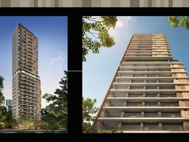Imagem 8: Lisbô Pinheiros | Construtora Benx | Lançamento | 41 Metros | 01 Suíte | Lavabo com Varanda