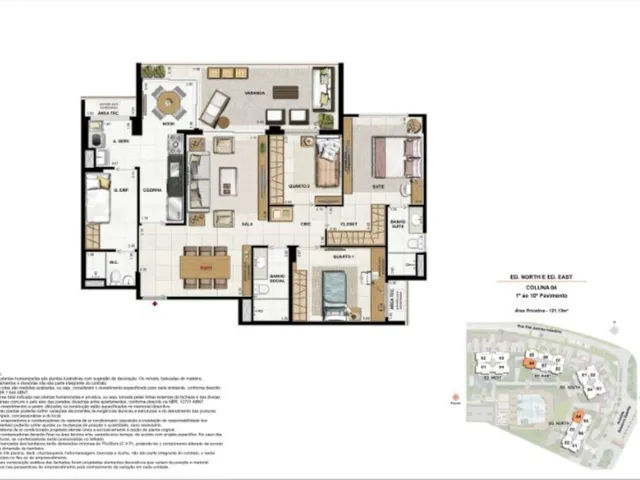 Imagem 3: Pronto para Morar à Venda Apartamento Latitud Condominium Design Barra da Tijuca de