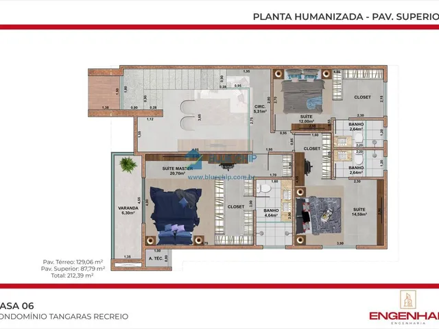 Imagem 2: Casa à Venda no Condomínio Residencial Tangarás Recreio - Vargem Pequena, com 4