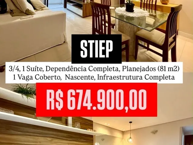 Imagem: Vendo Apartamento no Stiep com 81M2, Andar