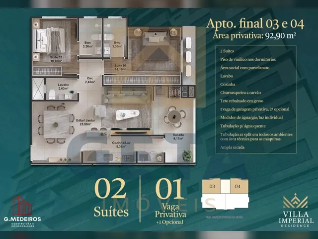 Imagem 5: Villa Imperial — Seu novo apartamento no Centro de Camboriú