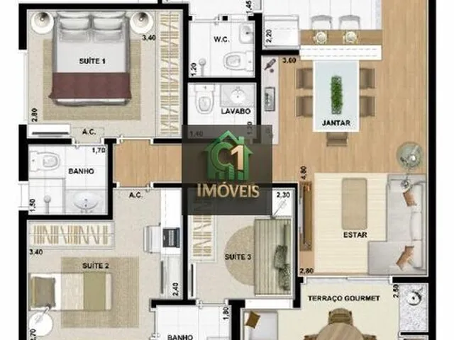 Imagem 15: Etre - Apartamento À Venda no Bairro Perdizes - São Paulo/Sp, Zona Oeste