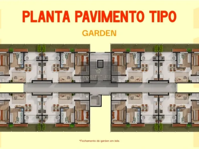 Imagem 10: Lançamento Garden MARK IT NOW no Bairro Capela Velha em Araucária PR - Apartamento 2
