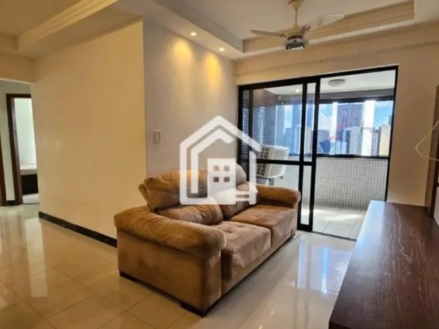 Imagem: Apartamento mobiliado com 3 quartos e varanda