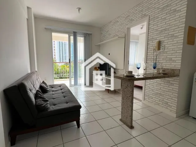 Imagem 2: Apartamento, quarto e sala mobiliado no Caminho das Árvores