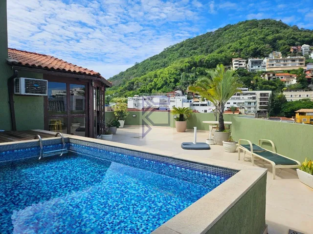 Imagem 10: Cobertura de luxo no Humaitá: 4 quartos, 2 suítes, 4 salas, 4 banheiros, 2 vagas