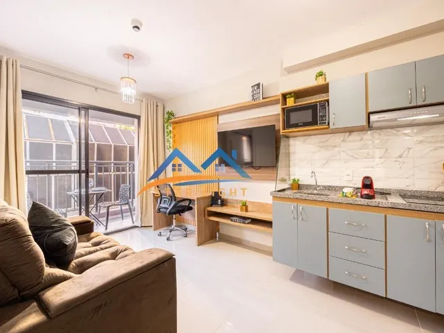 Imagem: Apartamento de 1 Quarto no Campo Belo, São