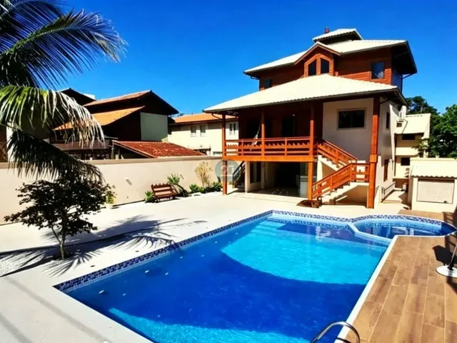 Imagem 4: Alugo casa mobiliada, 04 quartos, área gourmte com churrasquera, piscina, sauna, amplo