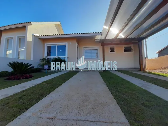 Imagem 1: Residencial Villaggio Blu, Condomínio Fechado com Casa 3 Dormitórios em Cachoeirinha e Entrada Pacelada em 60X