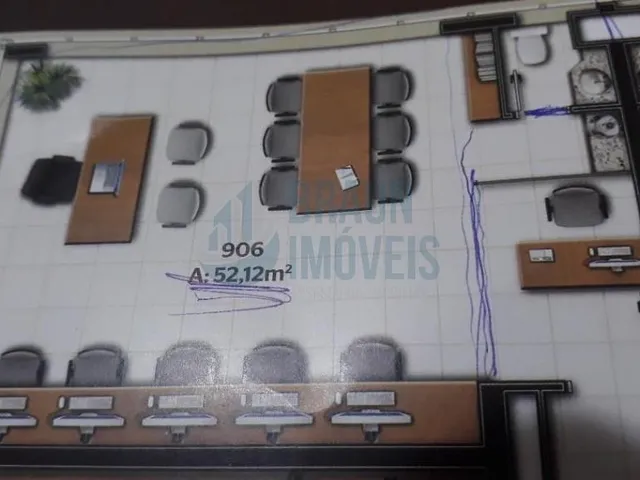Imagem 8: Sala comercial com moveis panejados no 7° andar e, Porto Alegre, Bairro Maria Goretti