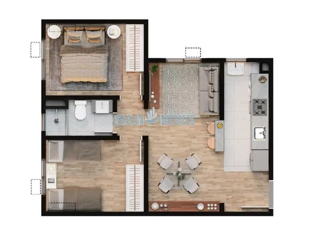 Imagem 5: Apartamentos a venda na Morada do vale I em Gravatai/ RS. VIVARTE - LANÇAMENTO DE