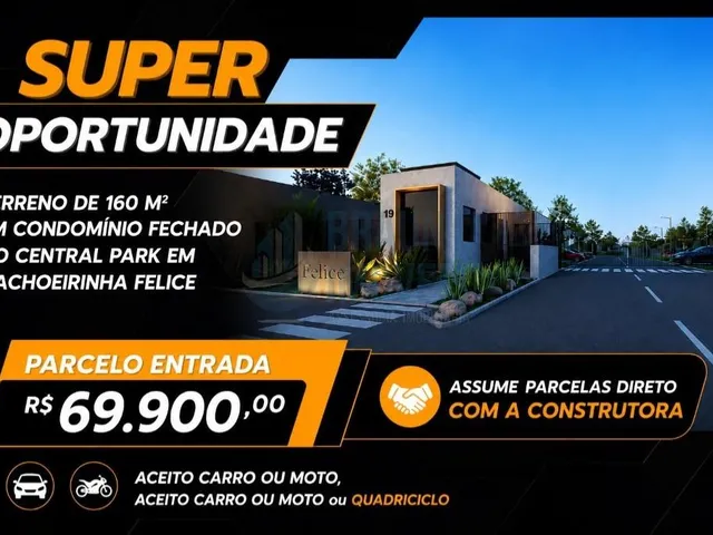 Imagem: Terreno no Condominio fechado Felice no