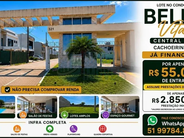 Imagem 12: Terreno JÁ FINANCIADO com no Condominio Bela Vitta em Cachoeirinha, Central Parque com