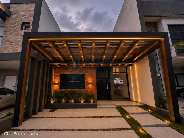 Imagem 12: Casa 3 dormitórios sendo uma suíte Alto Padrão no Condomínio Fechado Vale das