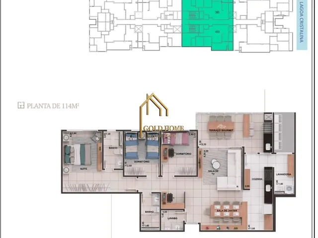 Imagem 13: APARTAMENTO DE ALTO PADRÃO À VENDA BRASIL BEACH TORRE TERRAÇO