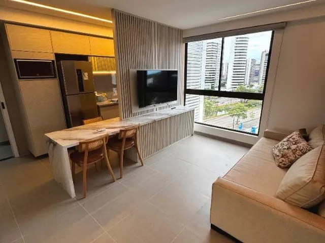 Imagem 2: Rooftop Agamenon Prince, Apartamento Novo Mobiliado em Boa Vista, Recife