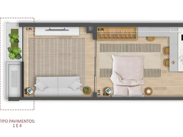 Imagem 15: Studio Be in Rio Gomes Carneiro Design, Exclusividade e Localização no Melhor de Ipanema