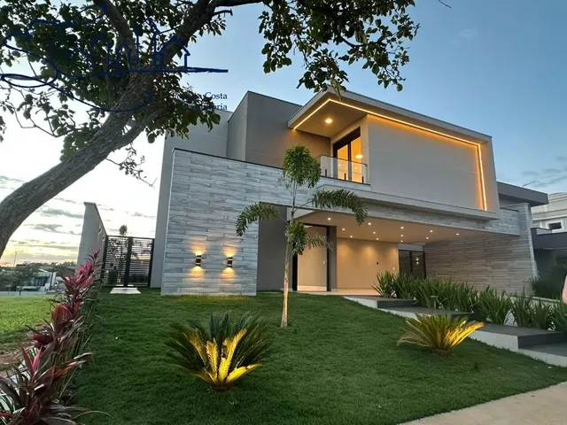 Imagem: Casa de alto padrão em condomínio no Residencial