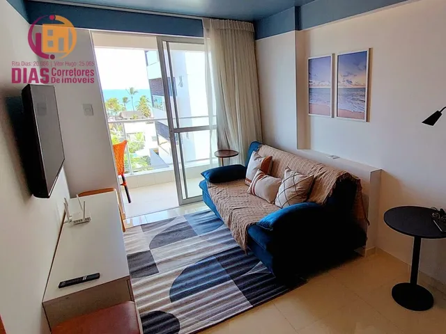Imagem 16: Alugo Lindo Apartamento mobiliado e decorado com 43m2, vista mar 1/4, sendo suite, vaga