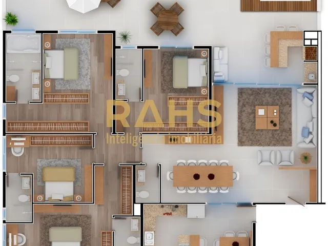 Imagem 12: Excelente Apartamento com 4 Suítes Alto Padrão na Região do América