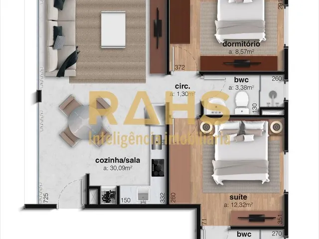 Imagem 14: Apartamentos com vista mar em Barra Velha/SC