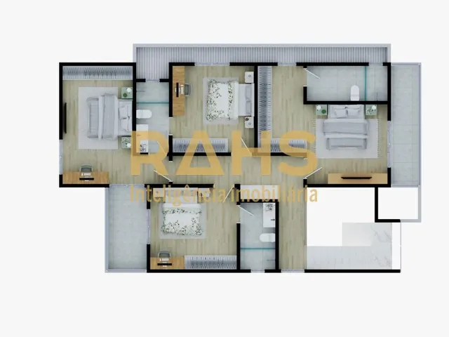 Imagem 11: Casa em construção à venda no Condomínio Quinte Essence - Joinville/SC