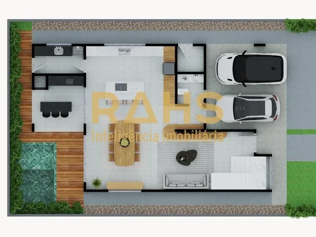 Imagem 5: Casa em construção à venda no Condomínio Quinte Essence - Joinville/SC