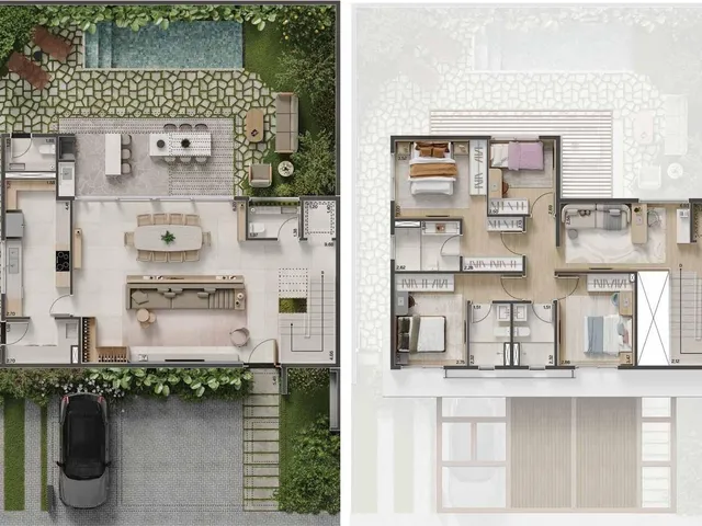 Imagem 12: Arquitetura moderna, condomínio fechado em um dos bairros mais desejados de Campinas, o