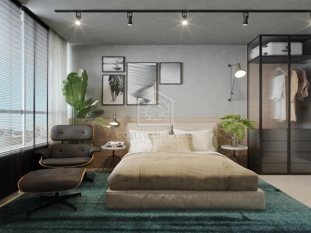 Imagem 2: SQSW 500 BAUHAUS ÁGIO 4 SUITES 3 VAGAS 4° ANDAR VARANDA GOURMET HALL PRIVATIVO LAZER