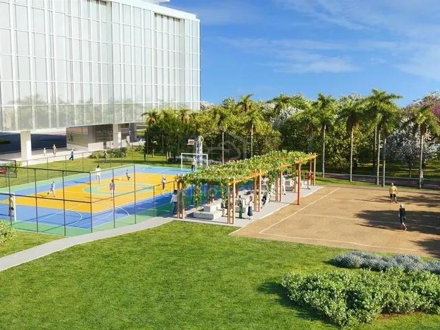 Imagem 5: SQSW 500 BAUHAUS ÁGIO 4 SUITES 3 VAGAS 4° ANDAR VARANDA GOURMET HALL PRIVATIVO LAZER