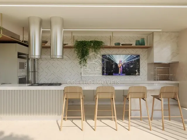 Imagem 14: SQSW 500 BAUHAUS ÁGIO 4 SUITES 3 VAGAS 4° ANDAR VARANDA GOURMET HALL PRIVATIVO LAZER