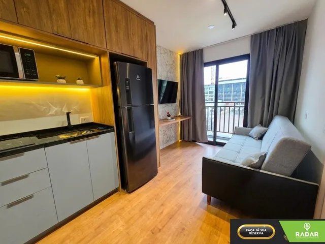 Imagem 7: Apartamento 1 dormitório, bem mobiliado, com ar condiconado! Condomínio Cena Living