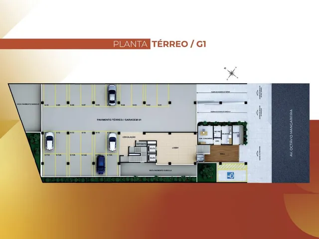 Imagem 10: Apartamento à venda na Pituba, Salvador-BA: 1 quarto, 1 banheiro, 19,91 m² de área