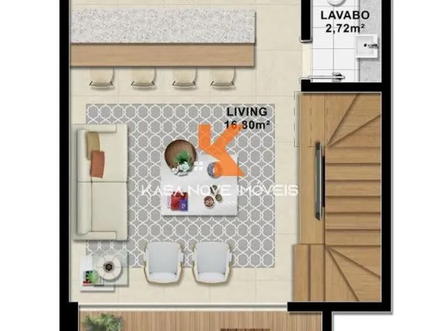 Imagem 3: Apartamento à venda em Itacimirim-BA: 3 quartos, 3 suítes, 2 salas, 5 banheiros, 2