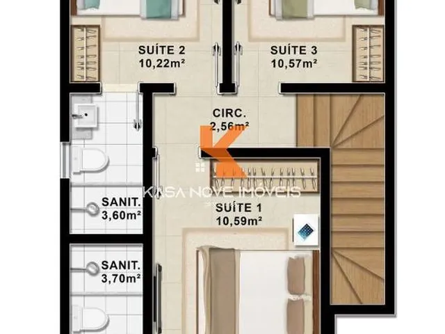 Imagem 14: Apartamento à venda em Itacimirim-BA: 3 quartos, 3 suítes, 2 salas, 5 banheiros, 2