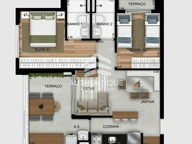 Imagem 16: Refuge Bosque da Saude - Apartamento À Venda em São Paulo/Sp