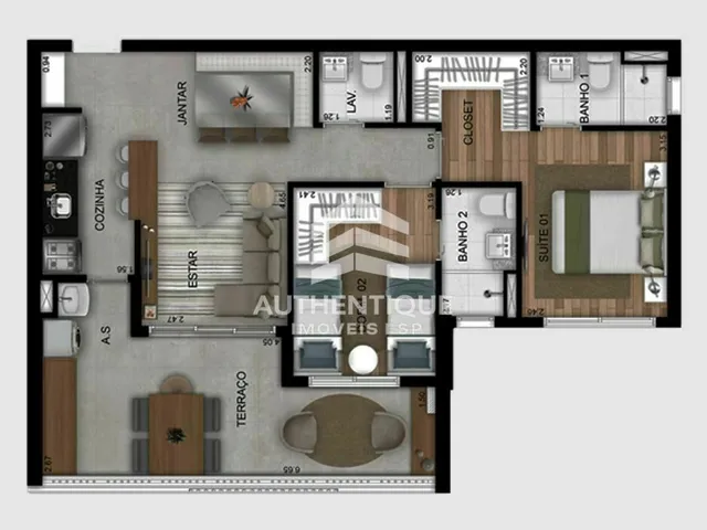 Imagem 15: Refuge Bosque da Saude - Apartamento À Venda em São Paulo/Sp
