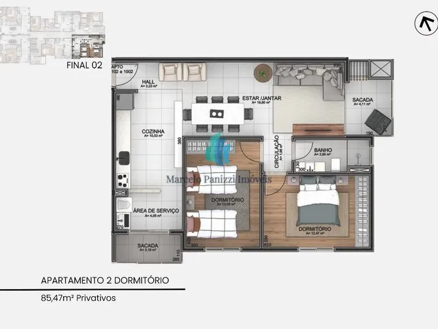 Imagem 3: Apartamento Novo