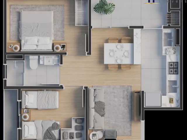 Imagem 11: APARTAMENTO RESIDENCIAL em JOINVILLE - SC, GLÓRIA