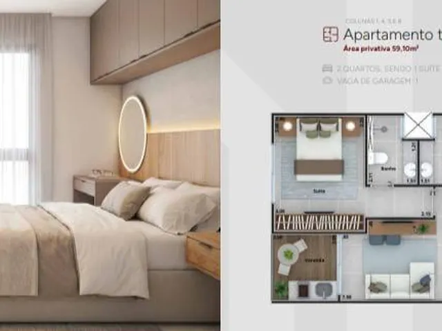 Imagem 7: APARTAMENTO 02 QUARTOS 01 SUÍTE | TD SELECT | ATERRADO