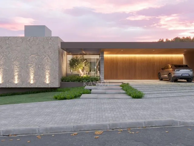 Imagem: Casa térrea alto padrão em construção