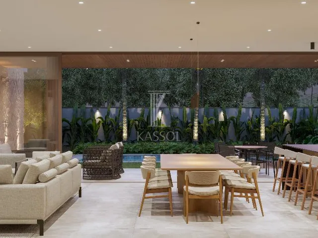 Imagem 5: Casa térrea alto padrão em construção no Condominio Treviso