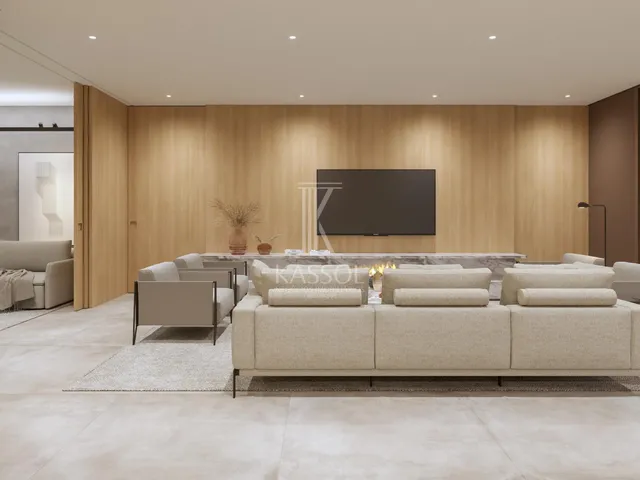 Imagem 7: Casa térrea alto padrão em construção no Condominio Treviso