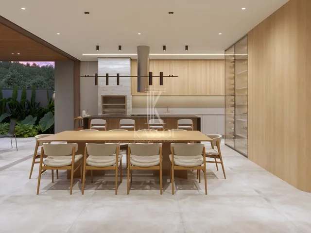 Imagem 10: Casa térrea alto padrão em construção no Condominio Treviso