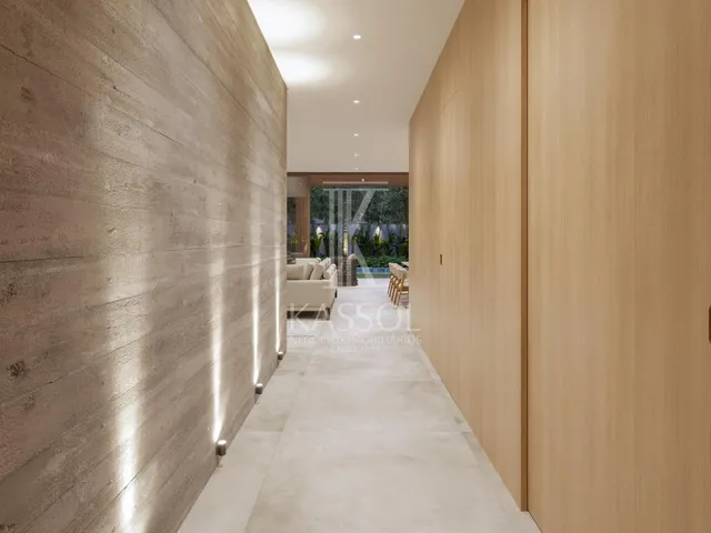 Imagem 11: Casa térrea alto padrão em construção no Condominio Treviso