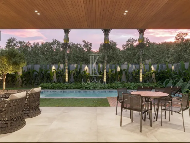Imagem 14: Casa térrea alto padrão em construção no Condominio Treviso