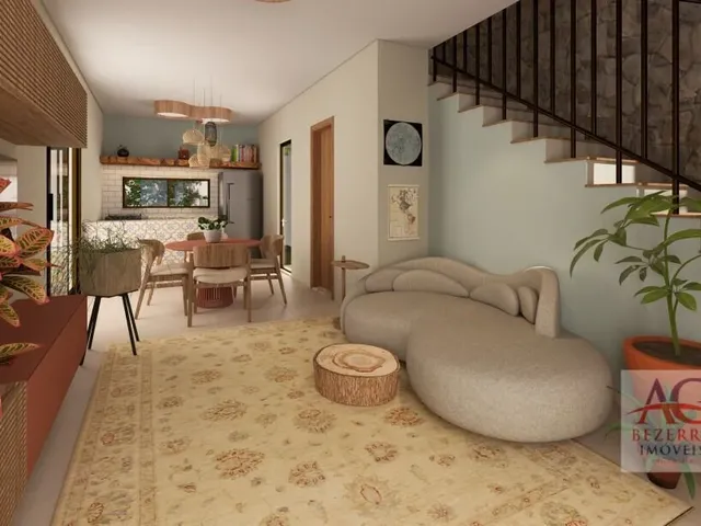 Imagem 4: Casa Duplex À Venda com 2 Suítes - Loteamento Cidade Luz - Crato/Ce
