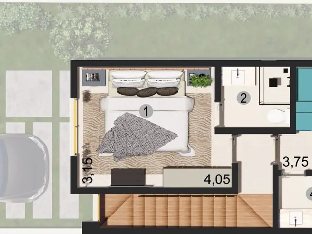 Imagem 5: Casa Duplex À Venda com 2 Suítes - Loteamento Cidade Luz - Crato/Ce